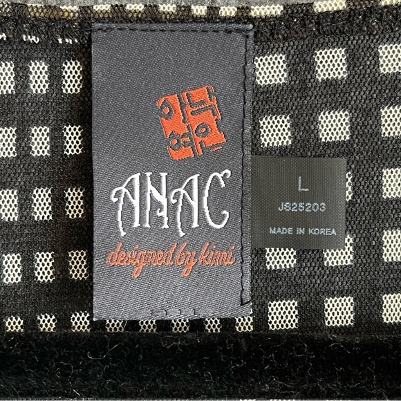 Anac Designed by Kimi Mesh Blouse Top - Picture 7 of 9